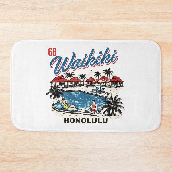 Item preview, Vintage Waikiki resort designed and sold by Side Quest Co..