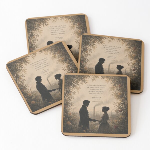 Item preview, The First Time Their Hands Had Met designed and sold by LiteraryLoves.