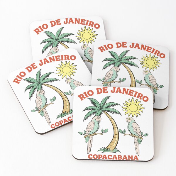 Item preview, Vibrant Copacabana in retro style designed and sold by Side Quest Co..