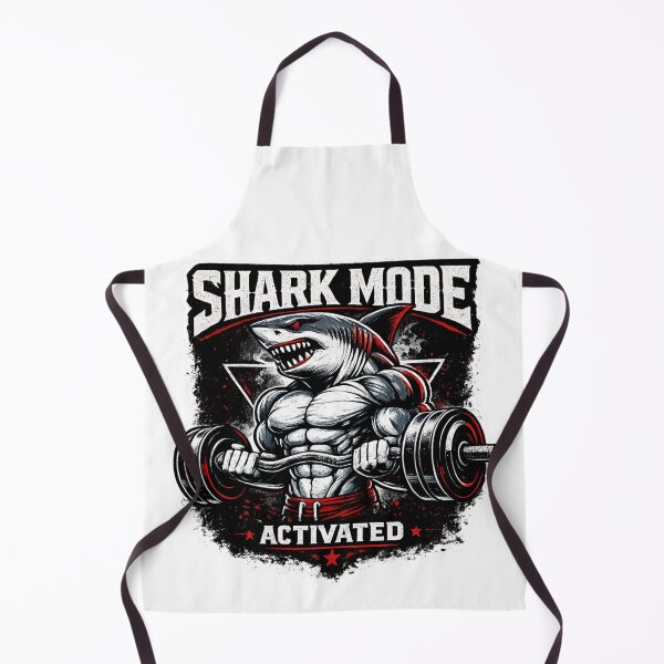 Item preview, Shark Mode Activated Gym Bodybuilding Motivation designed and sold by Digistore1221.