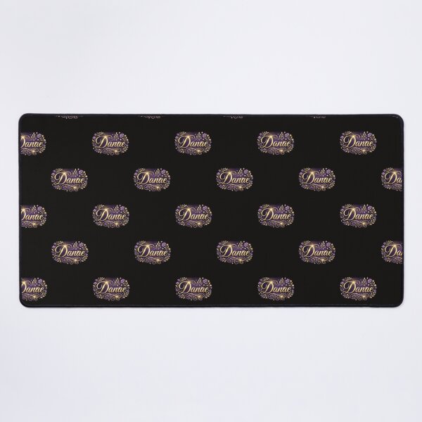 Item preview, Danae Name Luxury Golden Calligraphy Design designed and sold by DanishDesignCo.