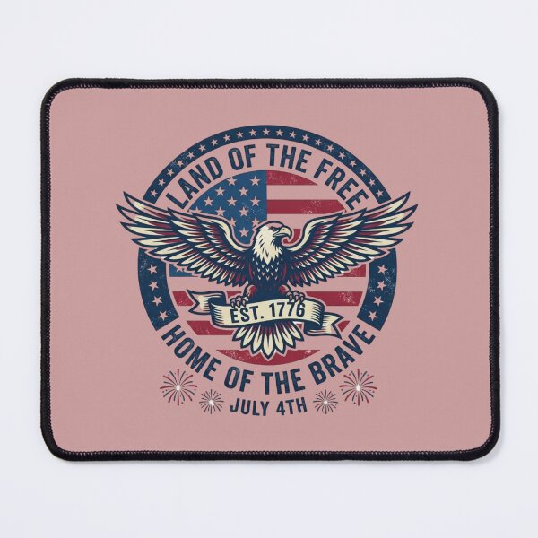 Item preview, Patriotic Fourth of July Bal Eagle Freedom July 4th Art designed and sold by NewGen-For-You.
