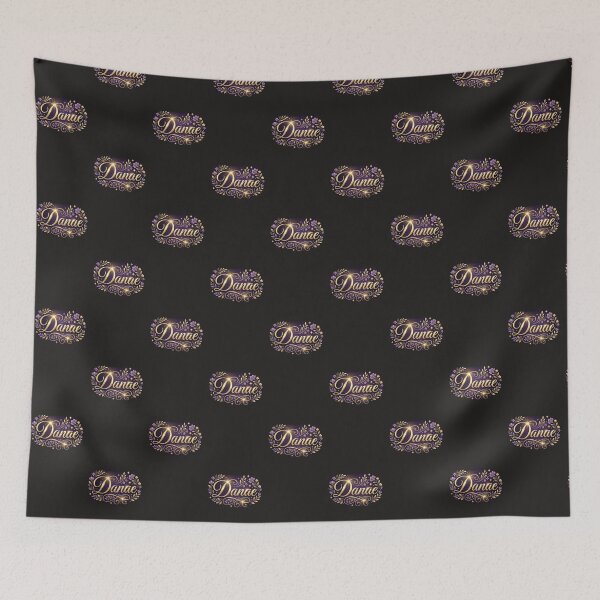 Item preview, Danae Name Luxury Golden Calligraphy Design designed and sold by DanishDesignCo.