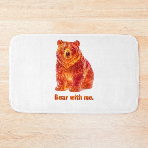 Item preview, Bear With Me — Gummy Candy Bear Funny Art Print | Cute Bear Lover Gift designed and sold by AbderraimArt.