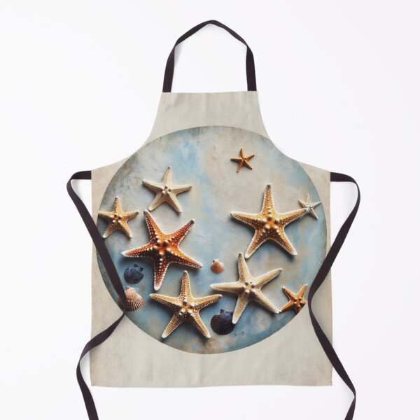 Item preview, Vintage Starfish and Seashell Collection | Coastal Beach Decor Design designed and sold by GalleryPeak.