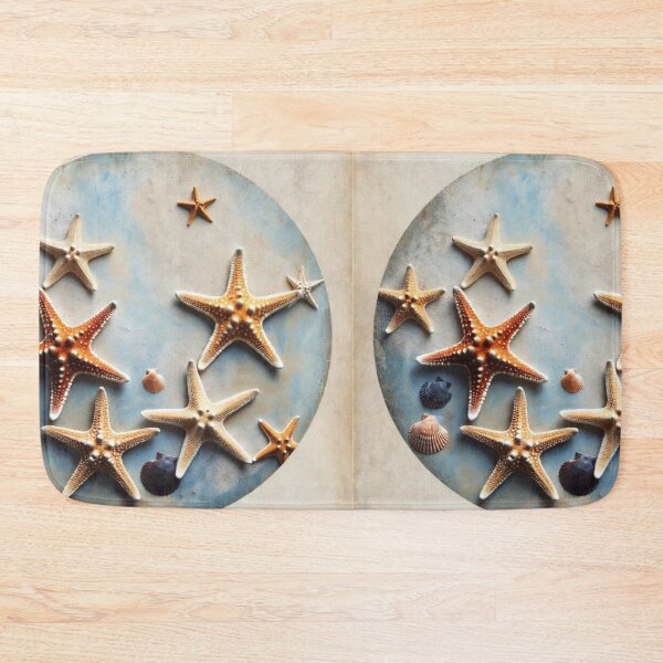 Item preview, Vintage Starfish and Seashell Collection | Coastal Beach Decor Design designed and sold by GalleryPeak.