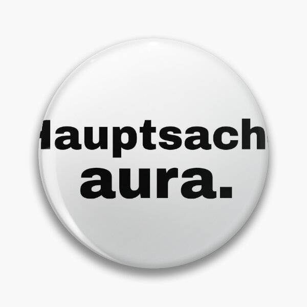 Item preview, Hauptsache Aura Statement Typography Tee 003 designed and sold by Hauptsache Merch.