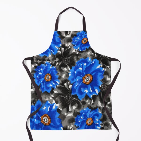 Item preview, Royal Blue Floral Seamless Pattern Design designed and sold by CoolGTees.