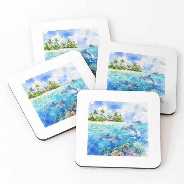 Item preview, Dolphins of Paradise: The Maldives designed and sold by PredatorMV.