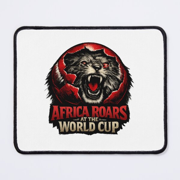 Item preview, Africa Roars at the World Cup — Lion African Football Pride 2026 T-Shirt designed and sold by The96Minutes.