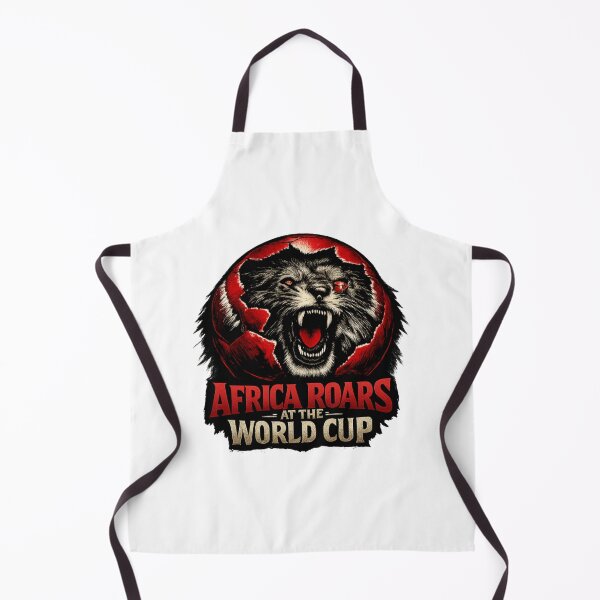 Item preview, Africa Roars at the World Cup — Lion African Football Pride 2026 T-Shirt designed and sold by The96Minutes.