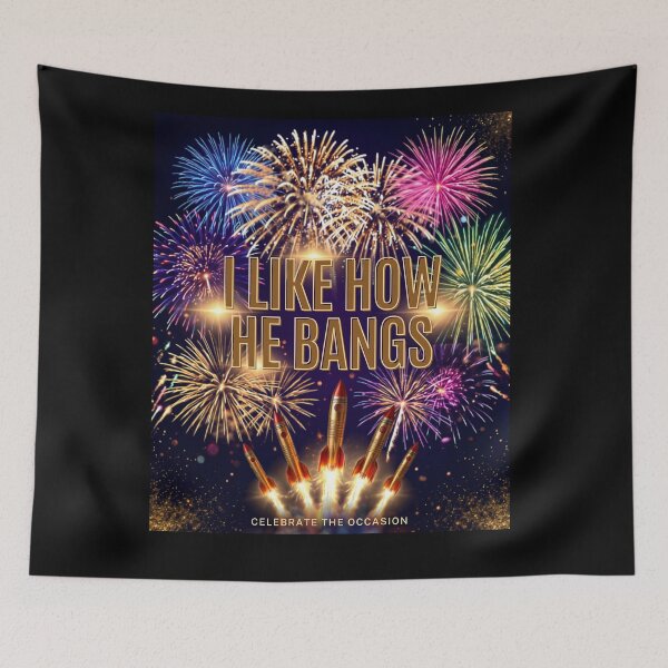 Item preview, I Like How He Bangs Funny Couples  designed and sold by super-think.