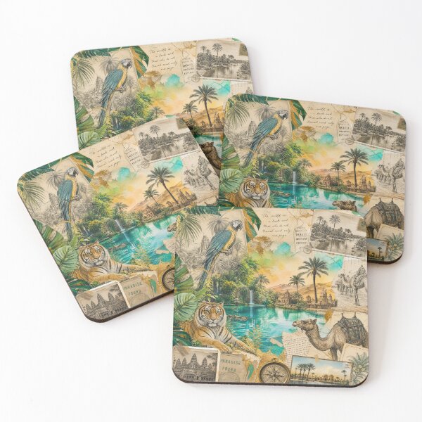 Item preview, Paradise Discovered: Jungle and Desert Oasis designed and sold by DarVibe Designs.
