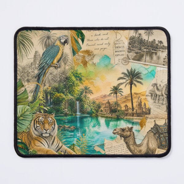 Item preview, Paradise Discovered: Jungle and Desert Oasis designed and sold by DarVibe Designs.