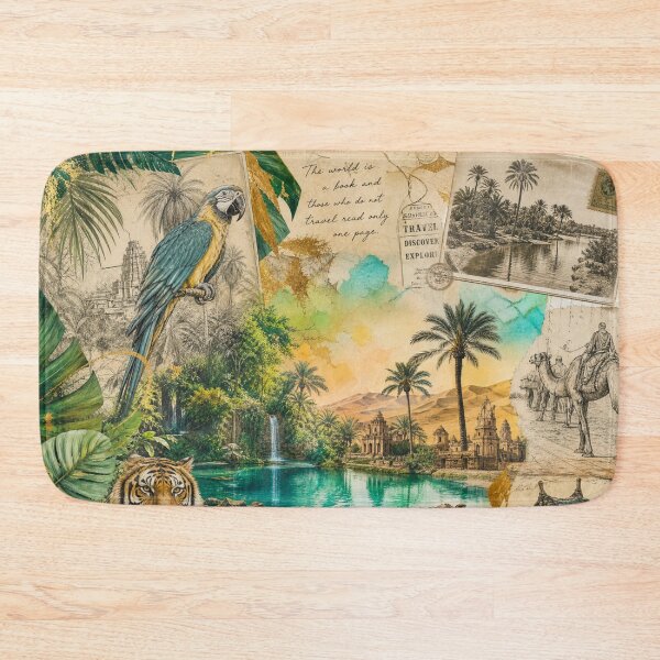 Item preview, Paradise Discovered: Jungle and Desert Oasis designed and sold by DarVibe Designs.