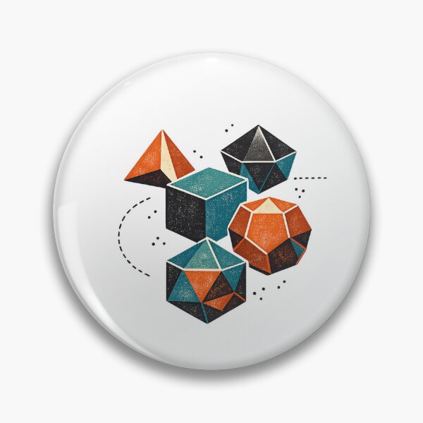 Item preview, Five Platonic Solids Sacred Geometry Polyhedra designed and sold by eignvalue.
