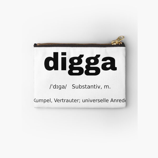 Item preview, Digga German Typography Statement Tee 006 designed and sold by Hauptsache Merch.
