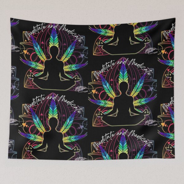 Item preview, Meditate&Medicate designed and sold by TattedTees.
