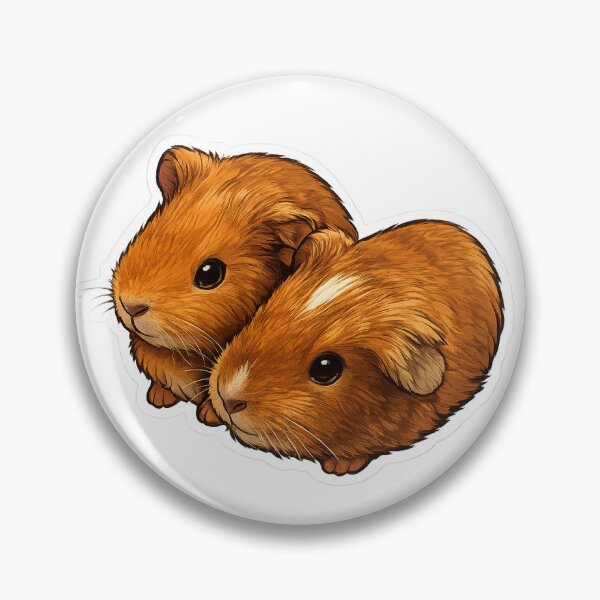 Item preview, Cute baby guinea pigs cuddling designed and sold by FamWard.