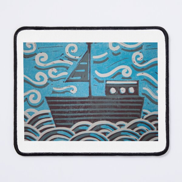 Item preview, Lino boat designed and sold by SombreroDoodles.