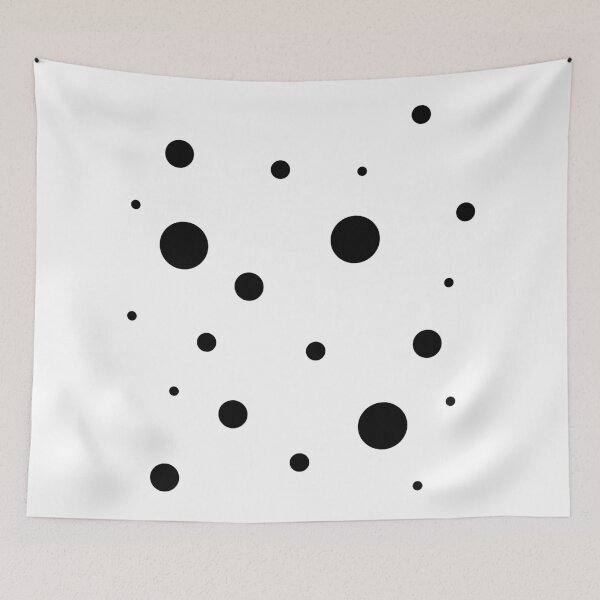 Item preview, Minimalistic Black Spots, Unique designed and sold by villacreativa.
