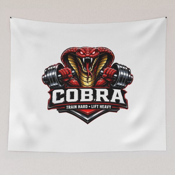 Item preview, Cobra Train Hard Lift Heavy Gym Motivation designed and sold by Digistore1221.