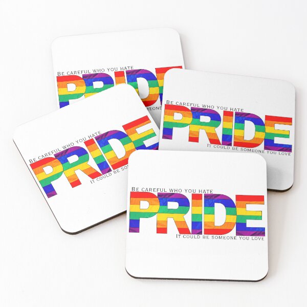 Item preview, Rainbow Flag PRIDE Bold Text Design - LGBTQ Pride Month Apparel designed and sold by DonnaRaine.