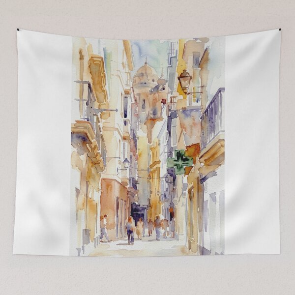 Item preview, Cadiz Cathedral Alley designed and sold by caracatita75.