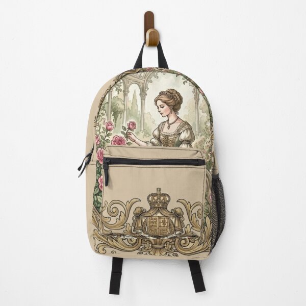 Item preview, Bloom With Grace Royal Victorian Princess Garden Art designed and sold by MAGICKEY2024.