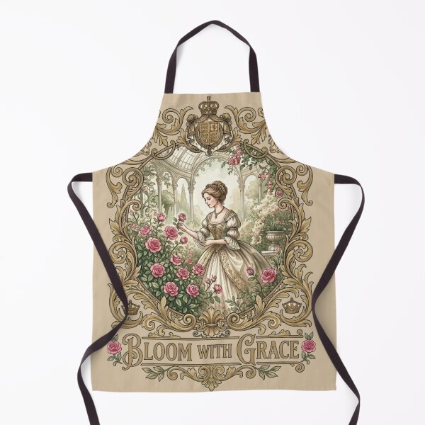 Item preview, Bloom With Grace Royal Victorian Princess Garden Art designed and sold by MAGICKEY2024.