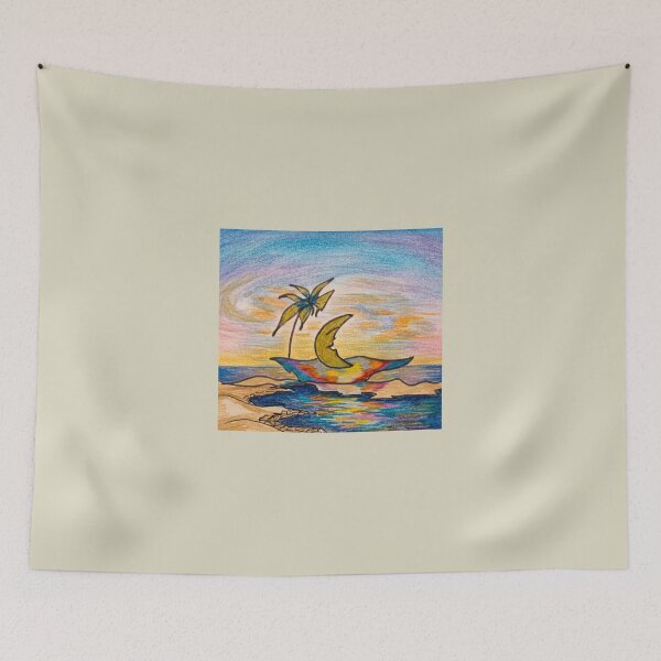 Item preview, Tropical Moon Dream designed and sold by LC Studio by LiliCondez.