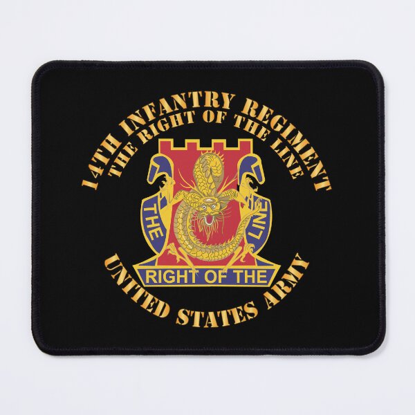 Item preview, Army - DUI - 14th Infantry Regiment The right of the line X 300 designed and sold by Military Insignia Products.
