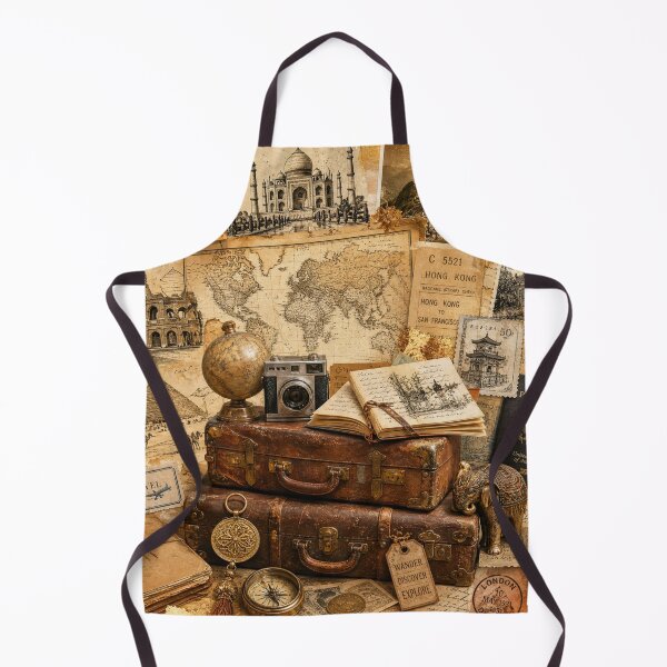 Item preview, Wanderer's Treasures: Artifacts and Travel Memories designed and sold by DarVibe Designs.