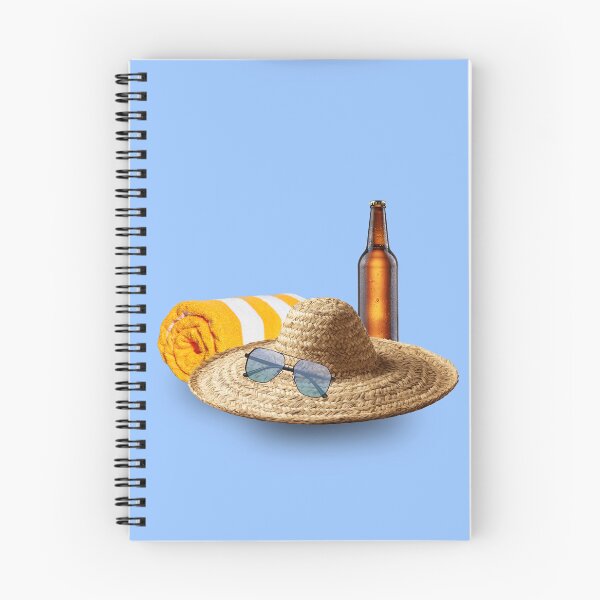 Item preview, Beach hat and beer designed and sold by Meli-moo.