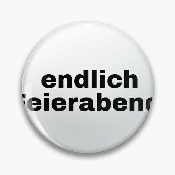 Item preview, Hauptsache Feierabend Statement Typography 013 designed and sold by Hauptsache Merch.