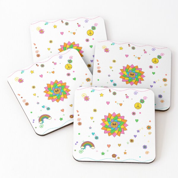 Item preview, Retro 70s Groovy Flower Power Sticker designed and sold by Winterp09.