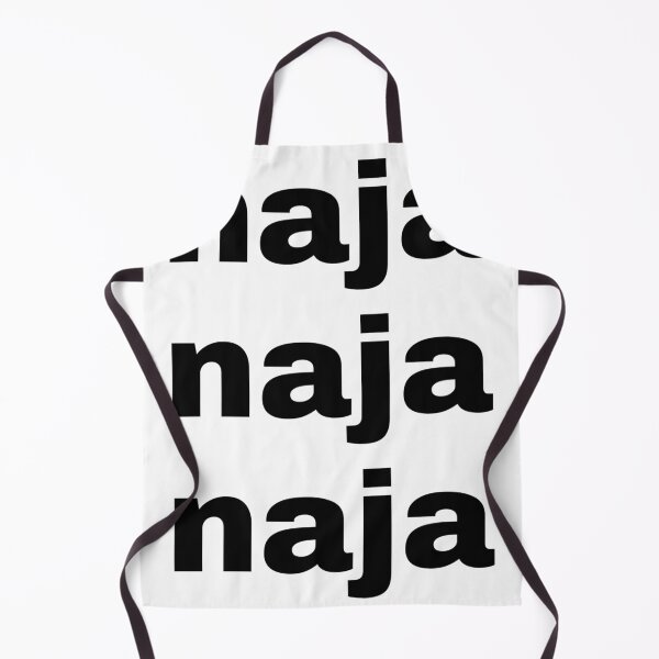 Artikelvorschau, Naja German Slang Minimalist Typography 015 entworfen und verkauft von Hauptsache Merch.