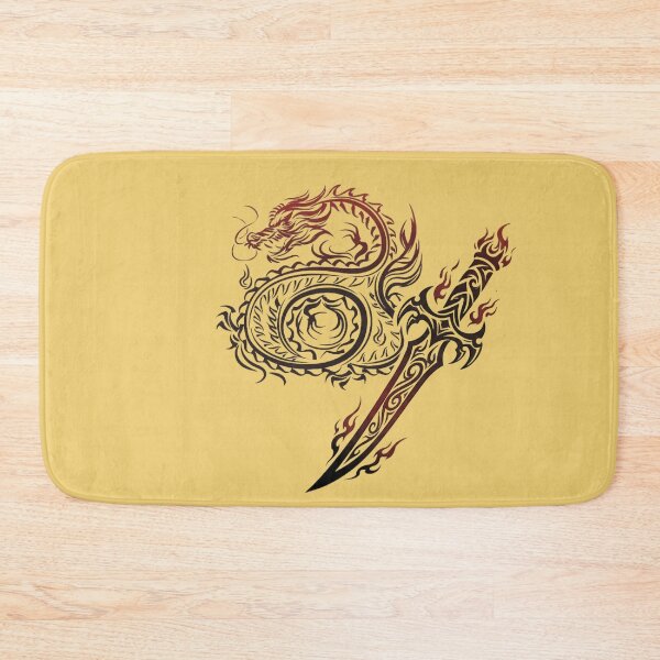 Item preview, Dragon Dagger Traditional Tattoo Style Art designed and sold by Dinaelsherkawy.