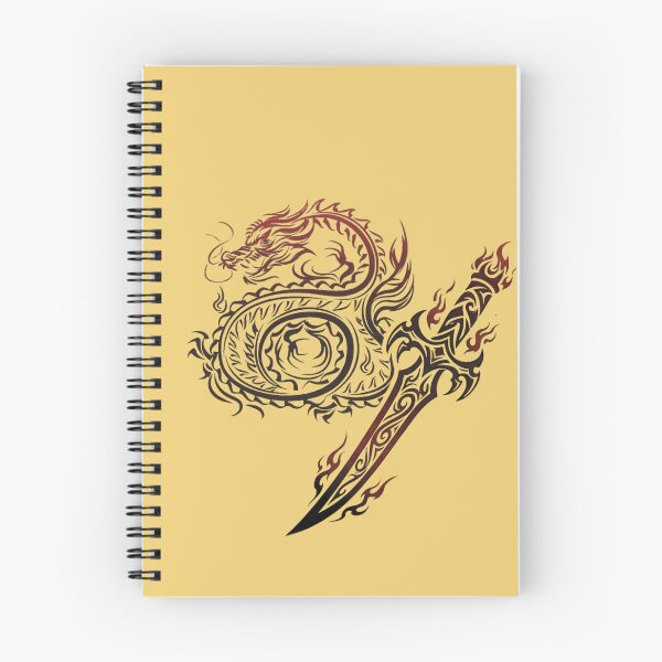 Item preview, Dragon Dagger Traditional Tattoo Style Art designed and sold by Dinaelsherkawy.