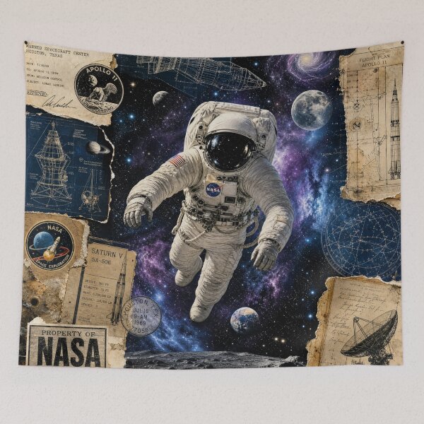 Item preview, Infinite Horizons: Astronaut in the Cosmic Void designed and sold by DarVibe Designs.