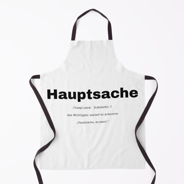 Item preview, Hauptsache German Slang Duden Typography 016 designed and sold by Hauptsache Merch.