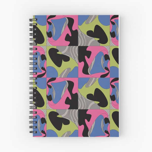 Item preview, Bold Psychedelic Abstract Pattern | Magenta Green Blue Organic Seamless Repeat designed and sold by Midnight Veil Designs.
