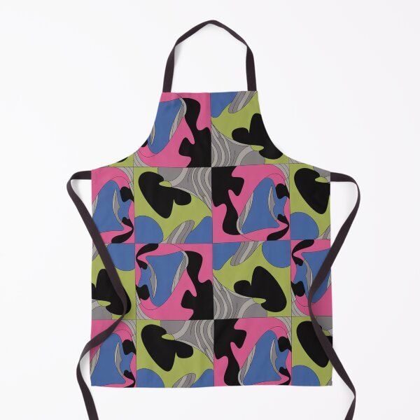 Item preview, Bold Psychedelic Abstract Pattern | Magenta Green Blue Organic Seamless Repeat designed and sold by Midnight Veil Designs.
