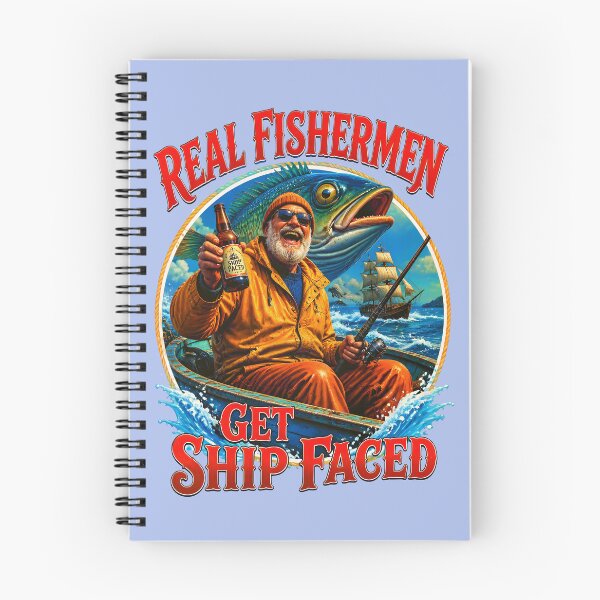 Item preview, REAL FISHERMEN GET SHIP FACED 1 designed and sold by DigitalandPhoto.