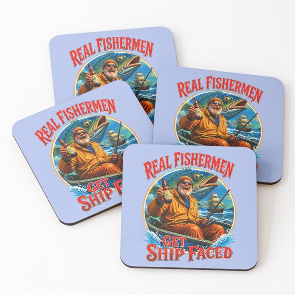 Item preview, REAL FISHERMEN GET SHIP FACED 1 designed and sold by DigitalandPhoto.