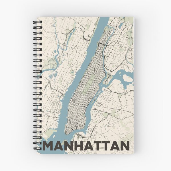 Item preview, Manhattan Map designed and sold by MapsNerd.