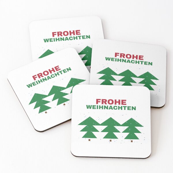 Item preview, Frohe Weihnachten Christmas Fir Tree Tee 001 designed and sold by Hauptsache Merch.
