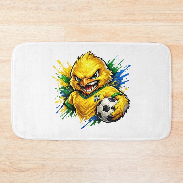 Item preview, Brazil Soccer Canary Mascot - World Cup 2026 Sports Sticker designed and sold by Cary-s.