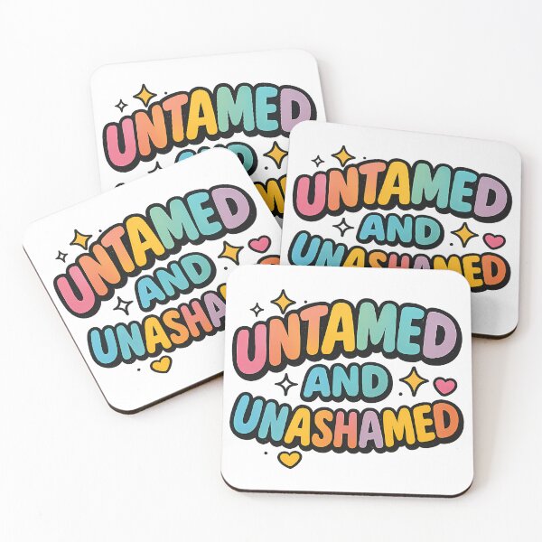 Item preview, Untamed and Unashamed - Cute Pastel Queer Pride Sticker designed and sold by Haus Of Sin.