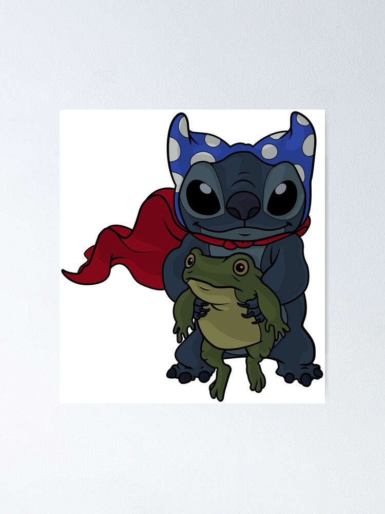 Stitch Poster for Sale by Floriana94